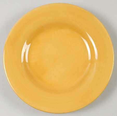 American Simplicity Gold Salad Plate