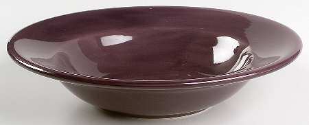 American Simplicity Plum Large Rim Soup Bowl