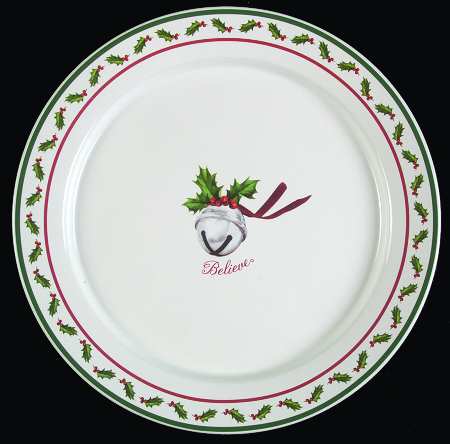 Polar Express Dinner Plate