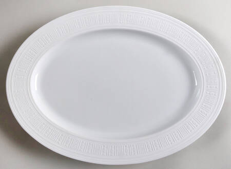 Egee 14" Oval Serving Platter