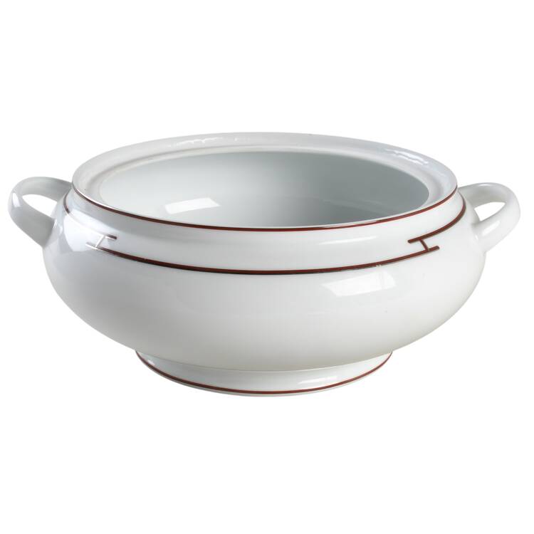 Rythme Red Tureen No Lid