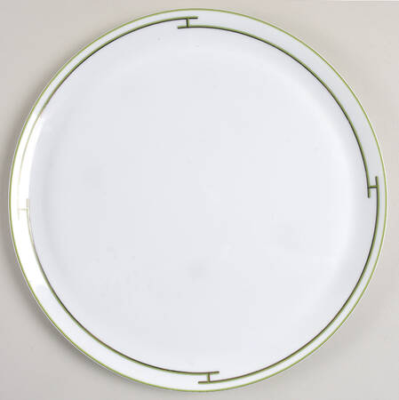 Rythme Green Cake Plate