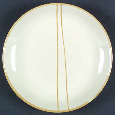 Sandstone Warm Coupe Salad Plate