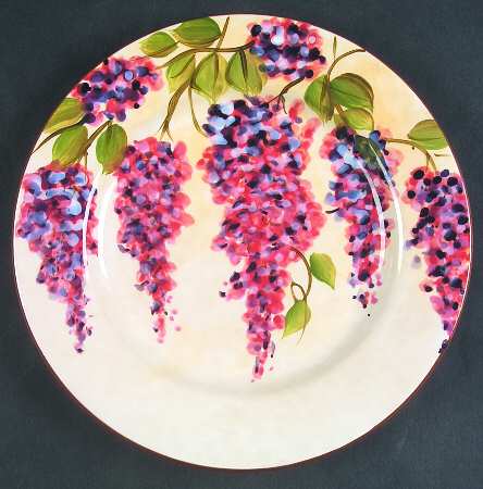 Wisteria Salad Plate