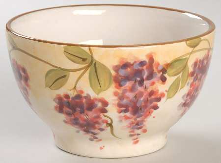 Wisteria Fruit/Cereal Bowl