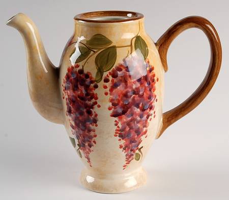 Wisteria Coffee Pot No Lid