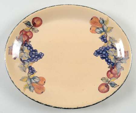 Fruit 12" Oval Serving Platter