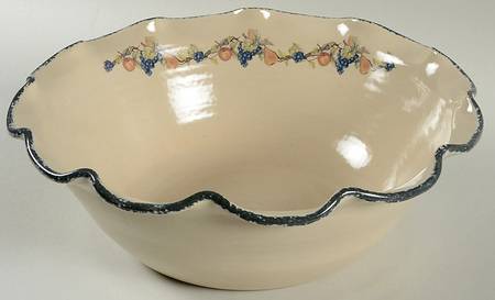 Fruit 12" Large Salad Serving Bowl by Home & Garden Party