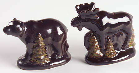 Woodland Figural Salt & Pepper Set