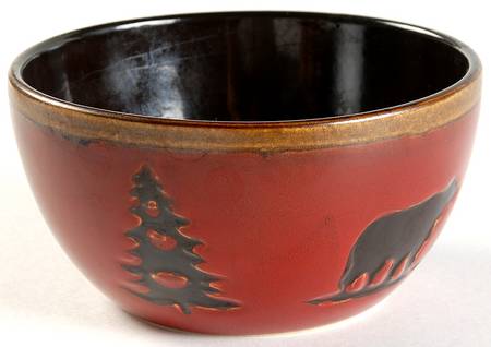 Woodland Dip Bowl (for Dip and Spreader)