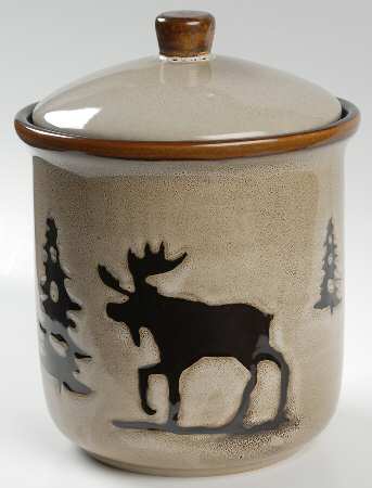 Woodland Cookie Jar & Lid by Homestudio