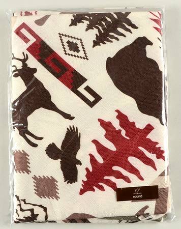 Woodland Tablecloth-Round 70"