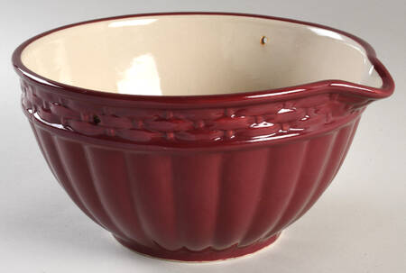 Country Garden Round Handled Bowl