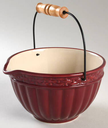 Country Garden 6" Round Handled Bowl
