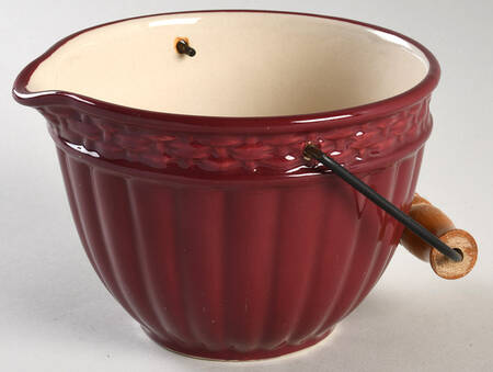 Country Garden 5" Round Handled Bowl