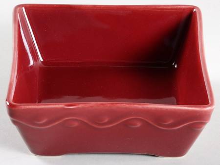 Country Garden 5" Square Bowl