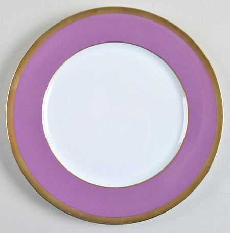 Laque de Chine Gold (Amethyst) Salad/Dessert Plate