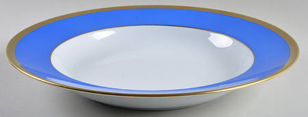 Laque de Chine Gold (Azure) Deep Round Platter