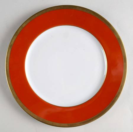 Laque de Chine Gold (Brick) Service Plate (Charger)