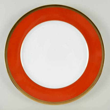 Laque de Chine Gold (Brick) 12" Chop Plate (Round Platter)