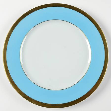 Laque de Chine Gold (Light Blue) Service Plate (Charger)