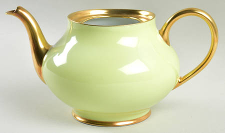Laque de Chine Gold (Pistachio) Teapot No Lid