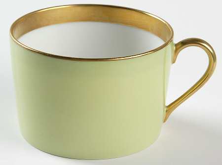 Laque de Chine Gold (Pistachio) Flat Cup