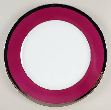 Laque de Chine Platinum(Aubergen) Service Plate (Charger)