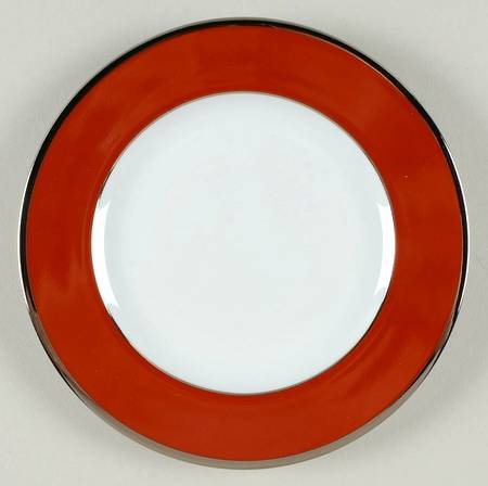 Laque de Chine Platinum (Brick) by Haviland
