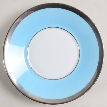 Laque de Chine Platinum (Light Blue) Saucer