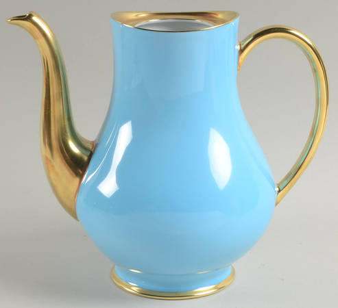 Laque de Chine Platinum (Light Blue) Large Teapot No Lid