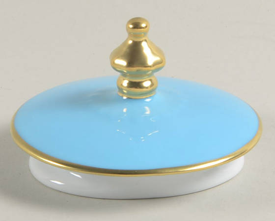 Laque de Chine Platinum (Light Blue) Lid for Large Teapot