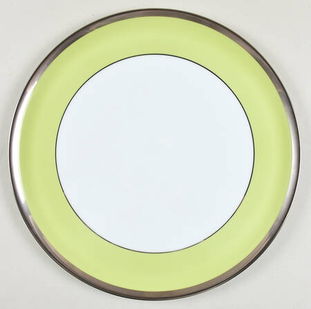 Laque de Chine Platinum (Pistachio) Cake Plate