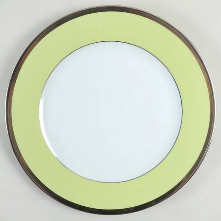 Laque de Chine Platinum (Pistachio) Service Plate (Charger)