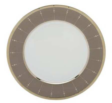 Tambour Bronze Dinner Plate