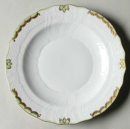 Princess Victoria Green Salad Plate