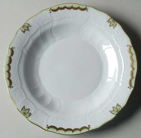 Princess Victoria Green Dessert/Pie Plate