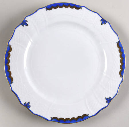Princess Victoria Blue Service Plate (Charger) by Herend