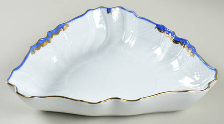 Princess Victoria Blue 9" Triangle Candy Dish