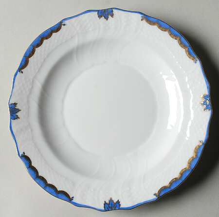 Princess Victoria Blue Salad Plate