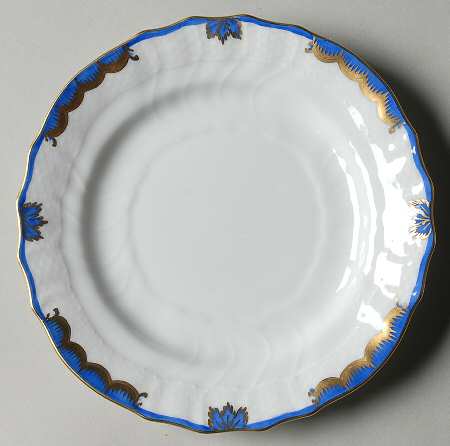 Princess Victoria Blue Bread & Butter Plate