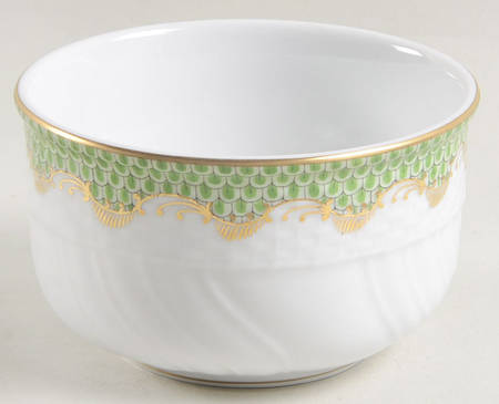 Fish Scale Sugar Bowl No Lid