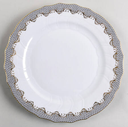 Fish Scale Dinner Plate by Herend
