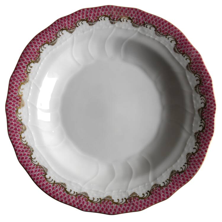 Fish Scale Dessert/Pie Plate by Herend