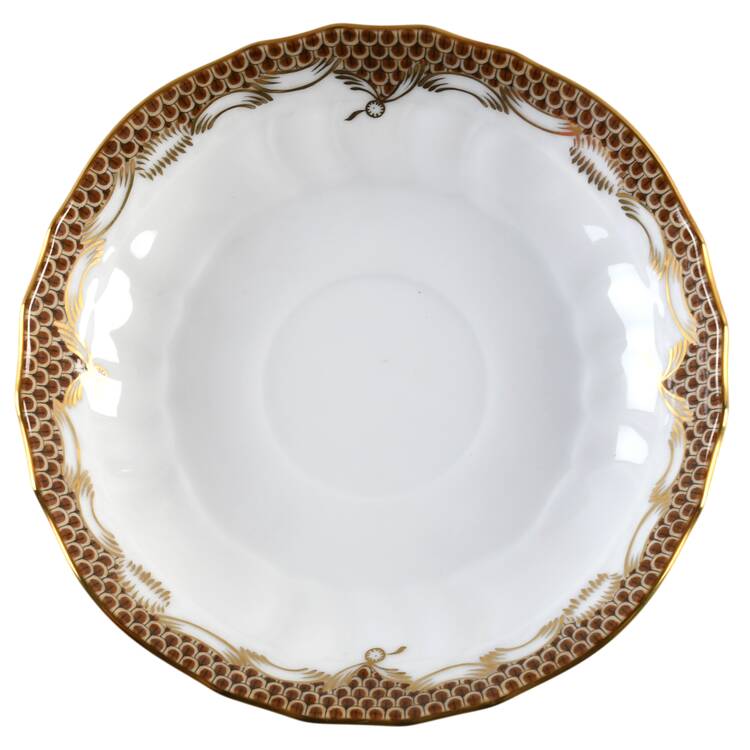 Fish Scale Saucer for Footed Cup