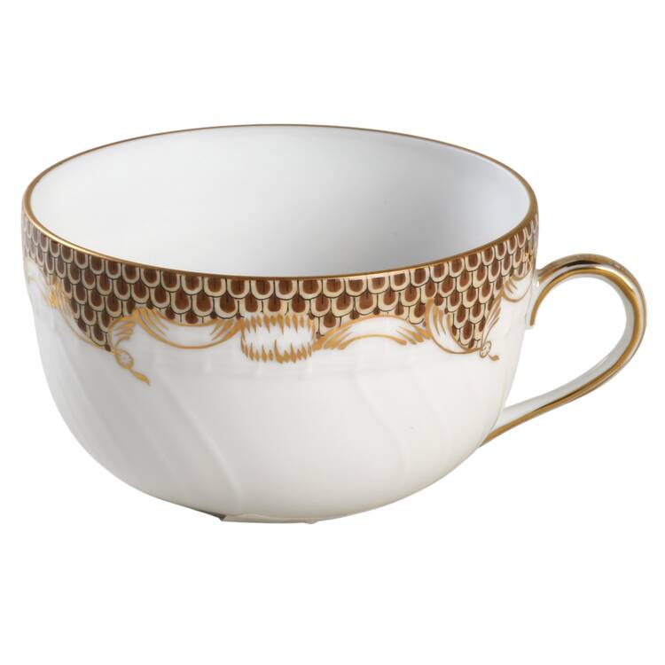 Fish Scale Footed Cup