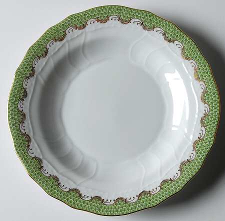 Fish Scale Dessert/Pie Plate by Herend