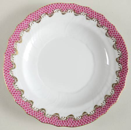Fish Scale Salad Plate by Herend