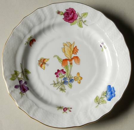 Antique Iris Bread & Butter Plate
