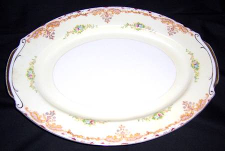 HAO8 14" Oval Serving Platter